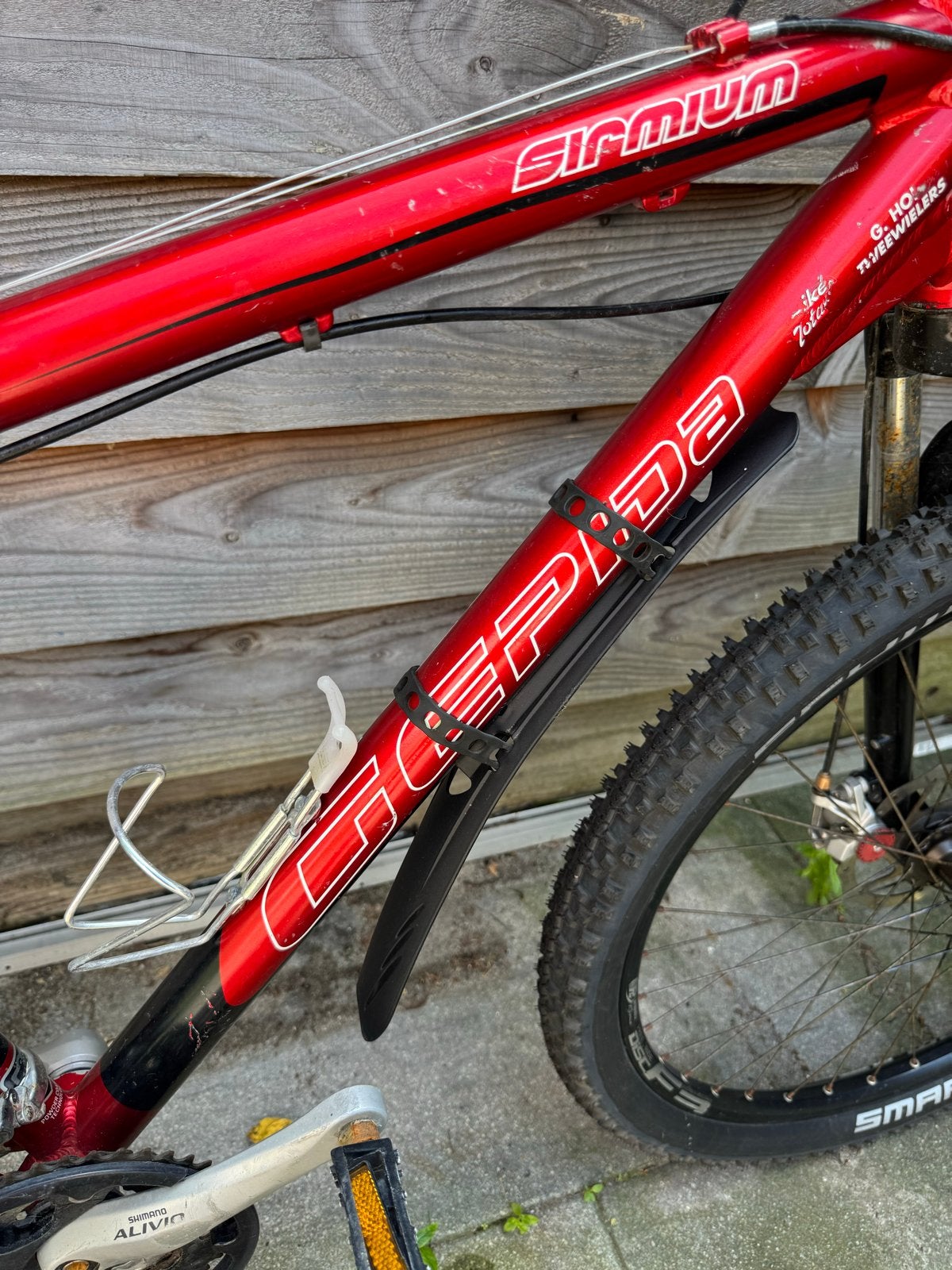 Gebruikte Gepida Mountainbike - Rood, Shimano Alivio, Fietsen en Brommers, Fietsen | Mountainbikes en ATB, Gebruikt, Hardtail