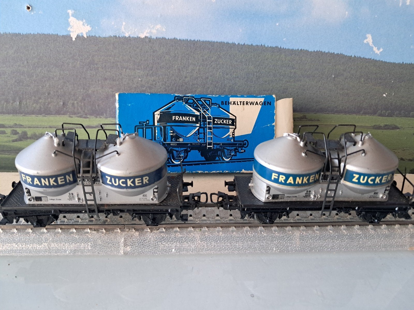 MARKLIN 4658 SILOWAGEN 2 ST, Ophalen of Verzenden, Zo goed als nieuw, Wisselstroom, Märklin