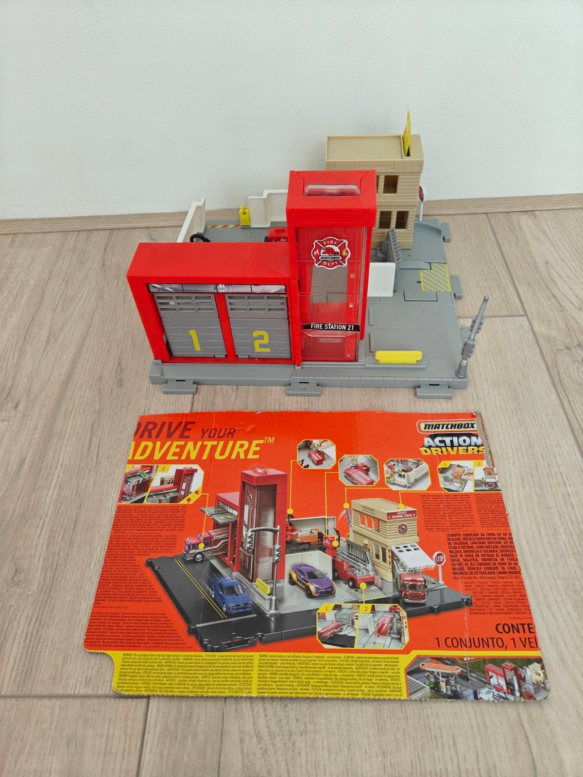 Matchbox Action Drivers Brandweer Reddings Speelset, Ophalen of Verzenden, Zo goed als nieuw, Jongen of Meisje