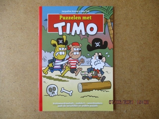 adv4114 timo puzzelen met, Eén stripboek, Ophalen, Gelezen