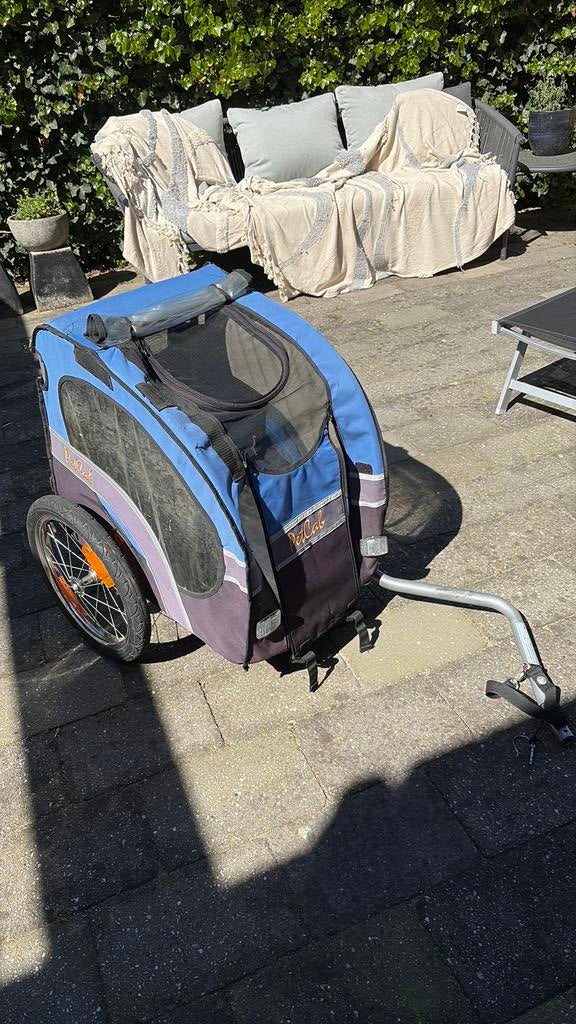 Per cab honden fietskar, Fietsen en Brommers, Ophalen, Gebruikt, Hondenkar