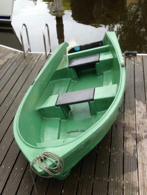 Pioner 10 + Yamaha 4 pk four-stroke, Watersport en Boten, Ophalen, Gebruikt, Motor en Techniek, Motorboot