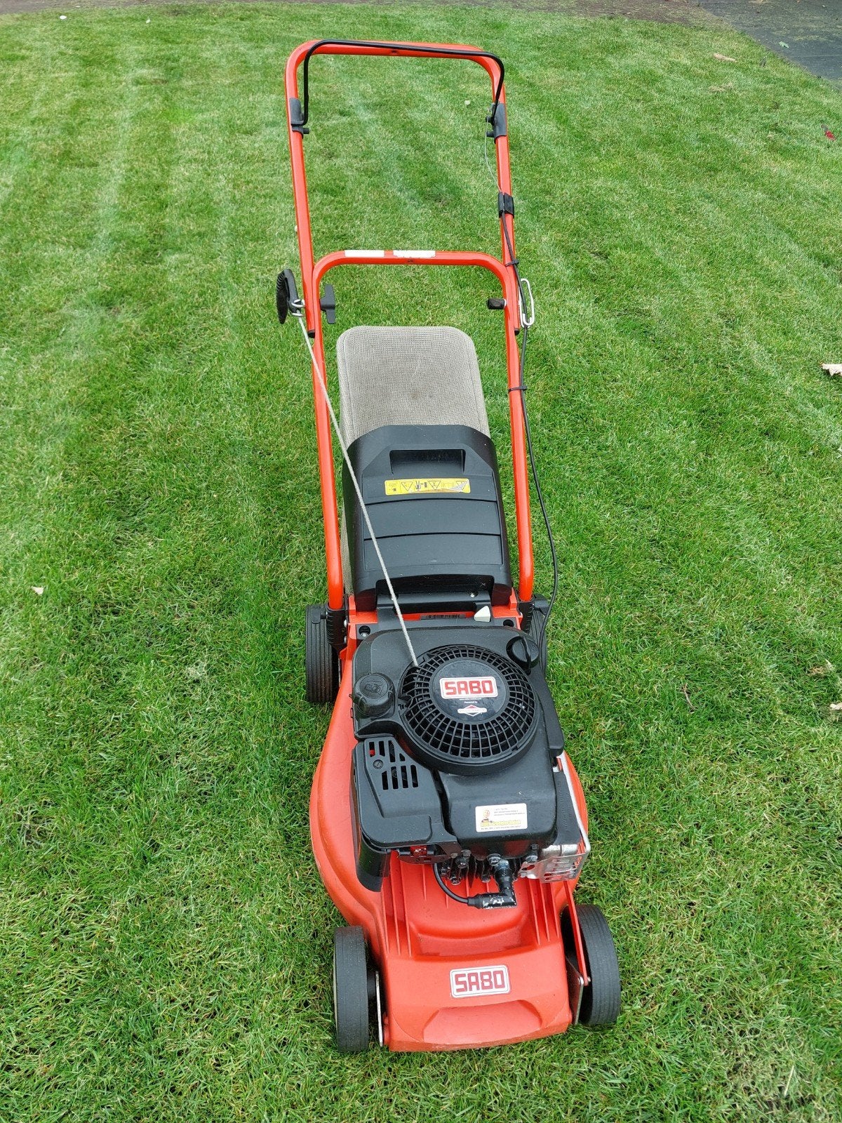 SABO 40 Spirit Benzine Grasmaaier - Incl. 3L Aspen, Ophalen