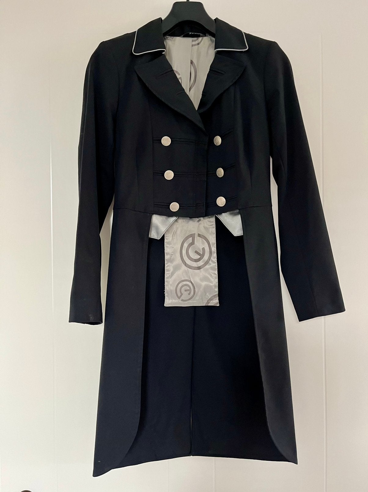 Anky slipjas zwart/zilver maat 34/36, Gebruikt, Dressuur, Overige merken, Ophalen of Verzenden
