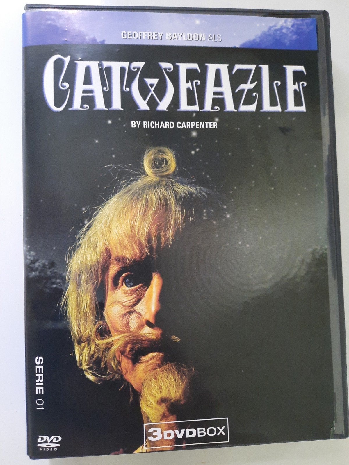 3 dvd box CATWEAZLE, Engels, Seizoen 1, Alle leeftijden, Nederlands