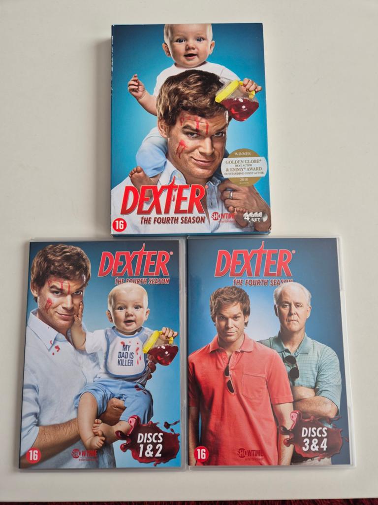 Dexter: The Fourth Season (DVD) 4 disc set, Vanaf 16 jaar, Boxset, Ophalen of Verzenden, Zo goed als nieuw