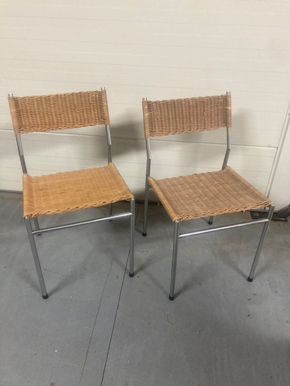 2 stoelen se43/se05 Spectrum ontwerp martin visser, Ophalen of Verzenden, Gebruikt, Twee