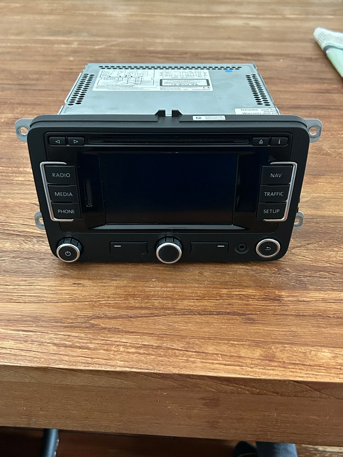 Volkswagen RNS 310 Originele Radio Navigatie Systeem, Auto diversen, Autoradio's, Ophalen, Gebruikt