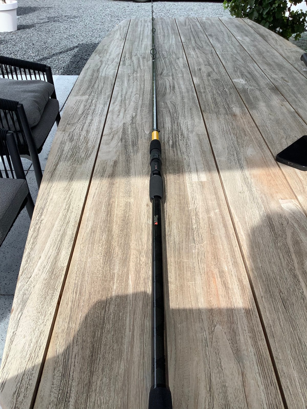Zeebaarshengel labrax spin Tubertini 360 m/ 60-160 g nieuw, Ophalen of Verzenden, Zo goed als nieuw, Werphengel