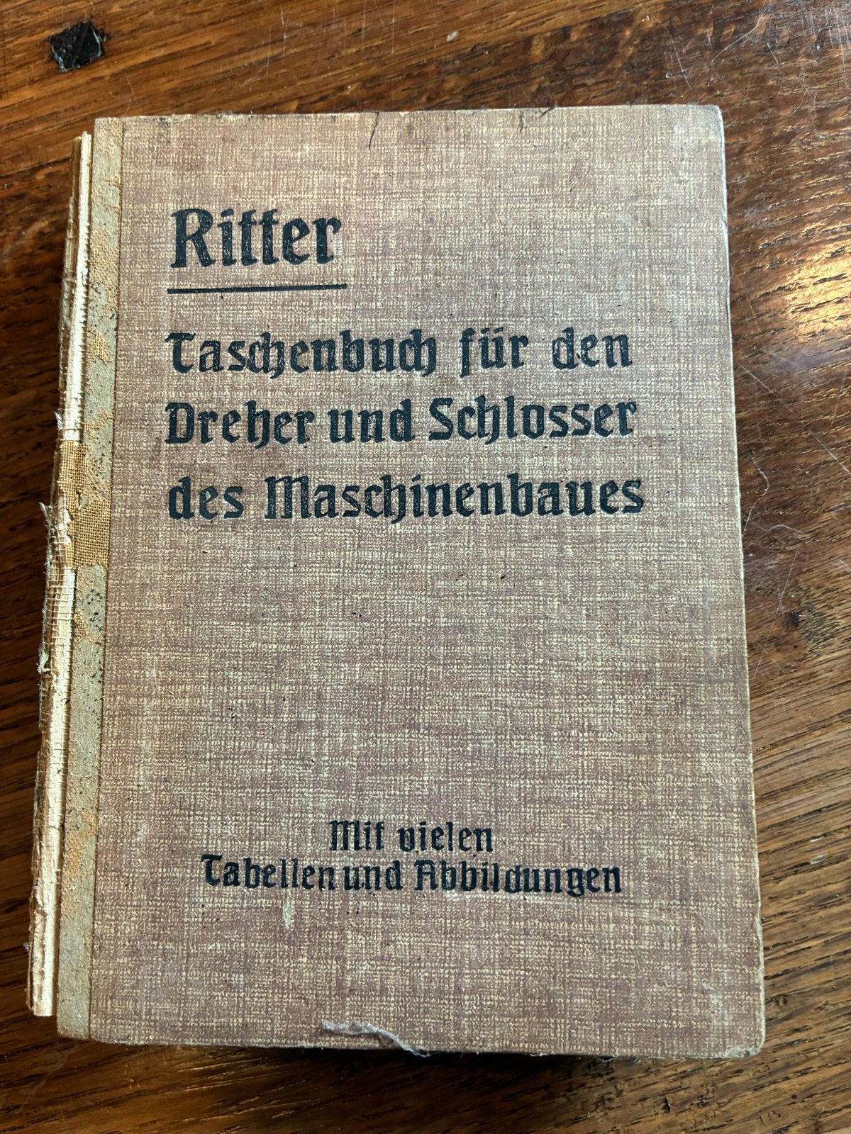Taschenbuch für den Dreher und Schlosser des Maschinenbaues, Ophalen of Verzenden, Gelezen, Werktuigbouwkunde