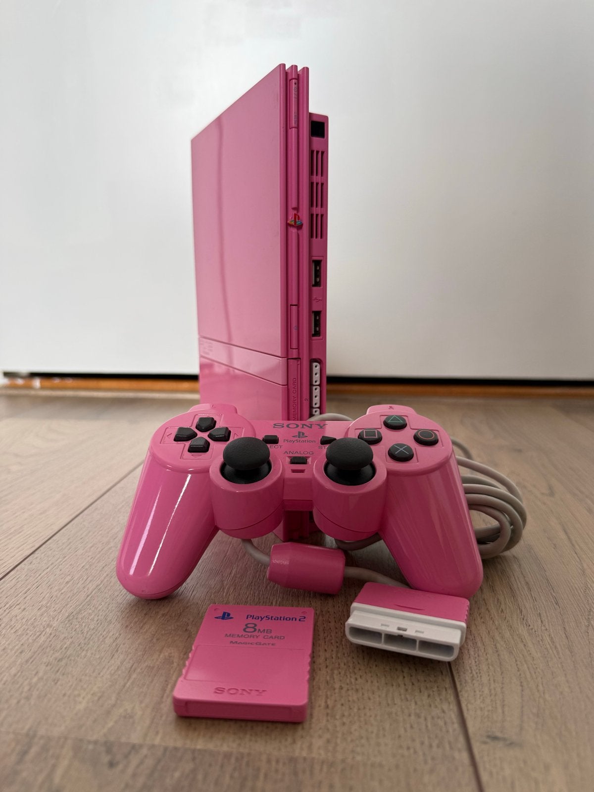 *RARE* Roze PlayStation 2 (PS2) Compleet!, Ophalen of Verzenden, Zo goed als nieuw, Roze, Met geheugenkaart