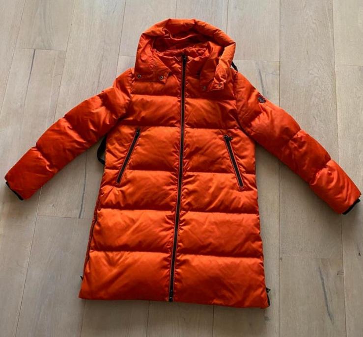 Beaumont donsjas 40, Ophalen of Verzenden, Zo goed als nieuw, Maat 38/40 (M), Oranje