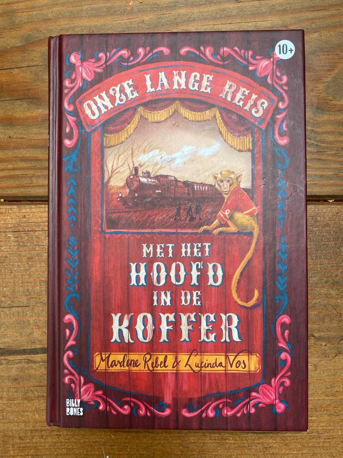 Onze Lange Reis met het Hoofd in de Koffer - Kinderboek, Ophalen of Verzenden, Zo goed als nieuw, Fictie