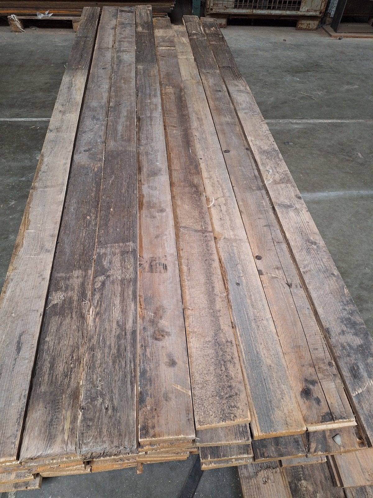 sloophout  planken  barnwood  wandbekleding, Minder dan 25 mm, Ophalen of Verzenden, Plank, 300 cm of meer