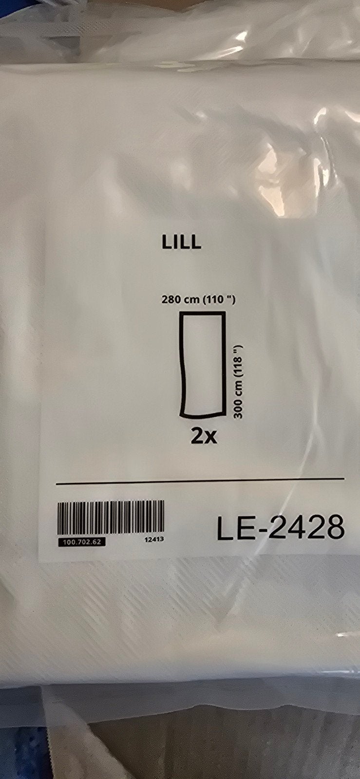 IKEA LILL vitragegordijnen  7 stuks, IKEA, Ophalen of Verzenden, Nieuw