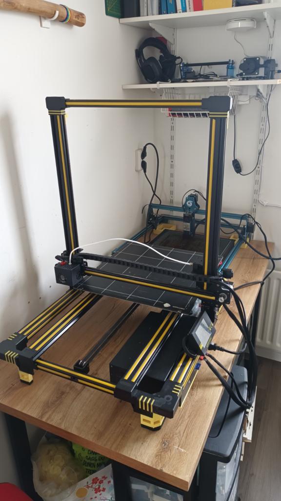 Anycubic Chiron 3D-printer met veel extra's en upgrades, Computers en Software, 3D Printers, Ophalen, Gebruikt