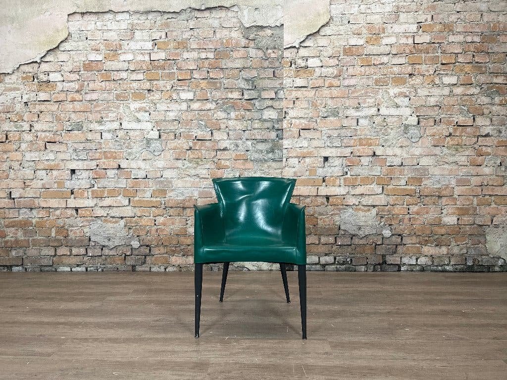 Matteo Grassi Vela – Groen antraciet leer | Franco Poli, Ophalen, Overige kleuren, Design, Hout