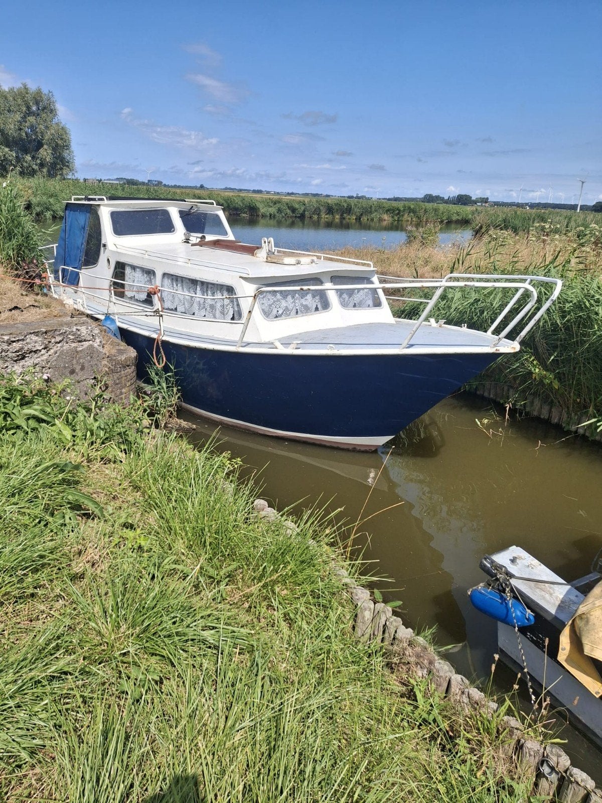 Motorboot met kajuit en toilet - Ideaal voor recreatie, Gebruikt, 1.85 meter, Ophalen, Staal