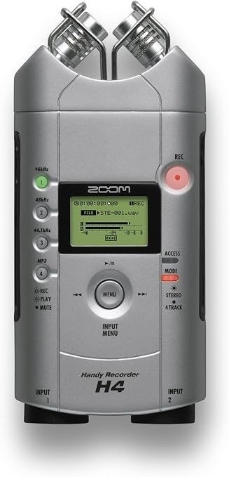 ZOOM H4  Handy recorder, Muziek en Instrumenten, Ophalen of Verzenden, Zo goed als nieuw, Minder dan 5 kanalen, Microfooningang