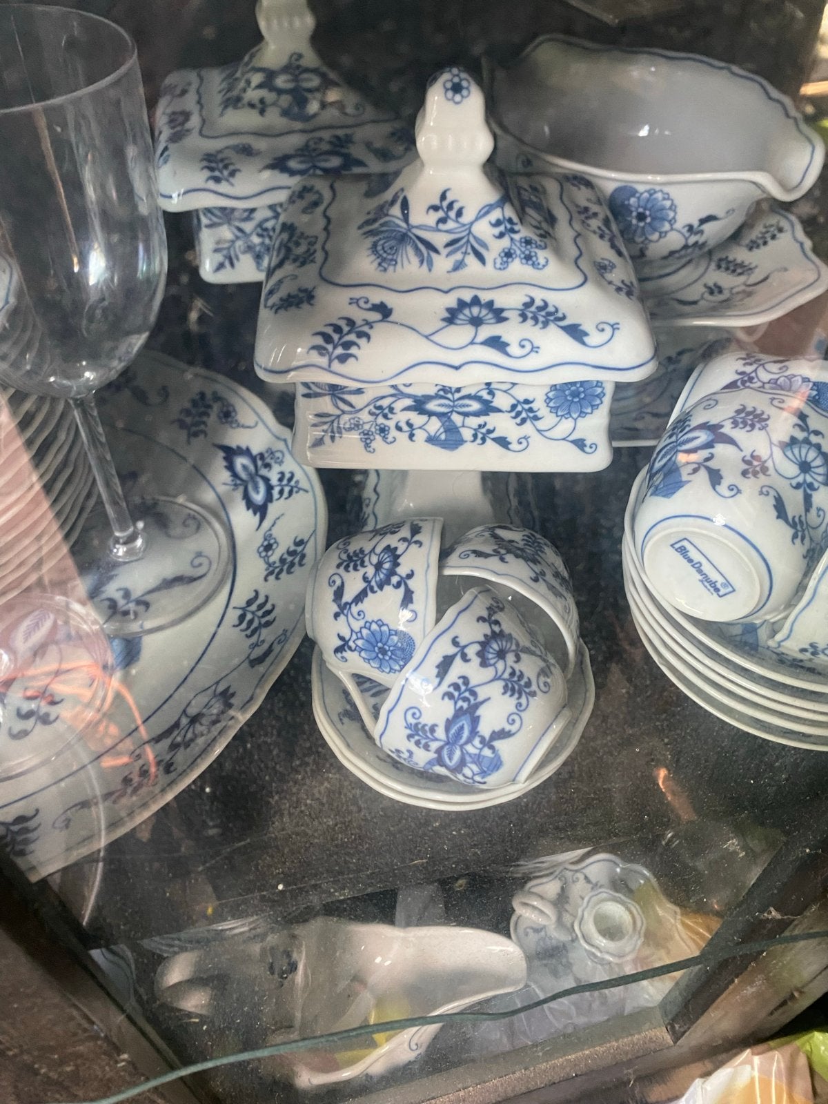 Zeer uitgebreid Blu Danube servies - los of compleet, Ophalen of Verzenden, Zo goed als nieuw, Overige stijlen, Porselein
