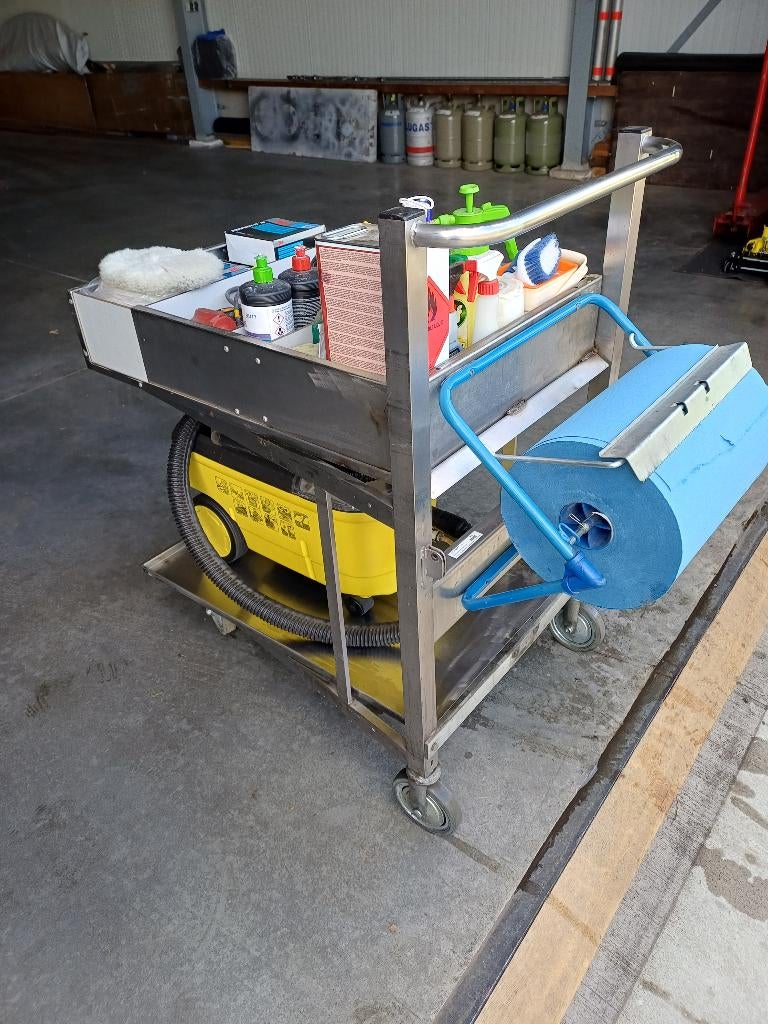 Autopoetsen !!! complete RVS kar (professional).