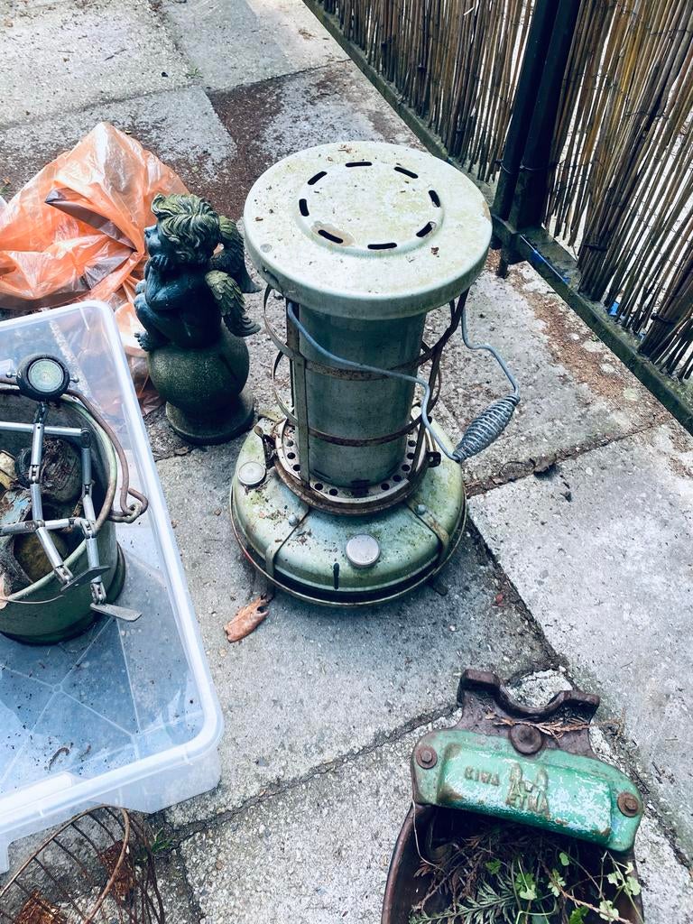 Vintage Petroleum Kachel - Decoratief Item, Huis en Inrichting, Kachels, Ophalen of Verzenden, Zo goed als nieuw