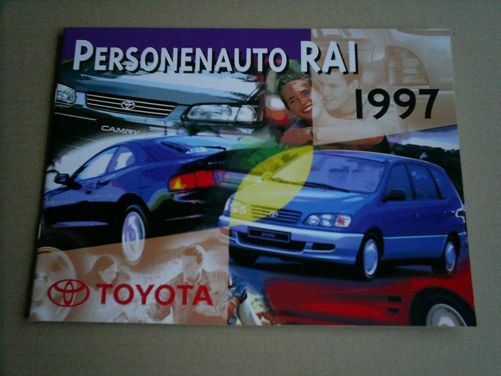 Alle Modellen RAI 1997 o.a. Toyota 2000 GT / MR2, Verzenden, Zo goed als nieuw, Toyota