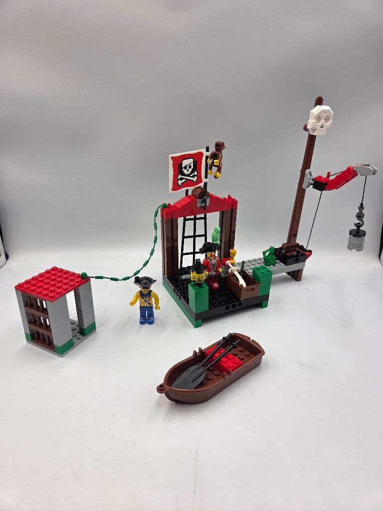 Lego Pirates 7073 Pirate Dock, Ophalen of Verzenden, Zo goed als nieuw, Complete set, Lego