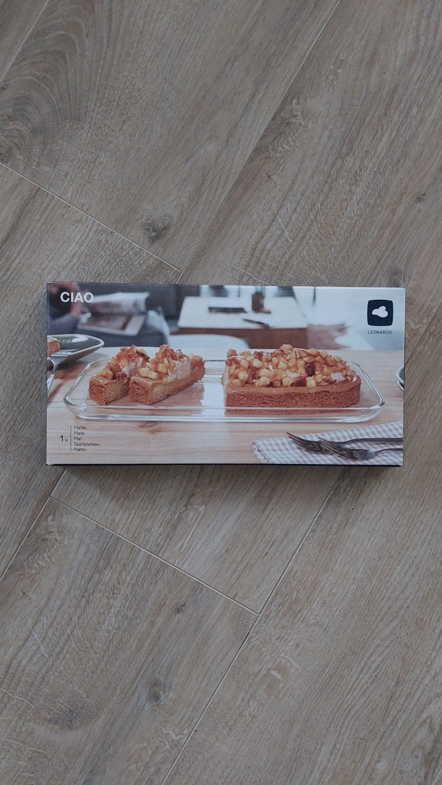Nieuwe taartplateau van Leonardo, Overige merken, Nieuw, Ophalen of Verzenden, Glas