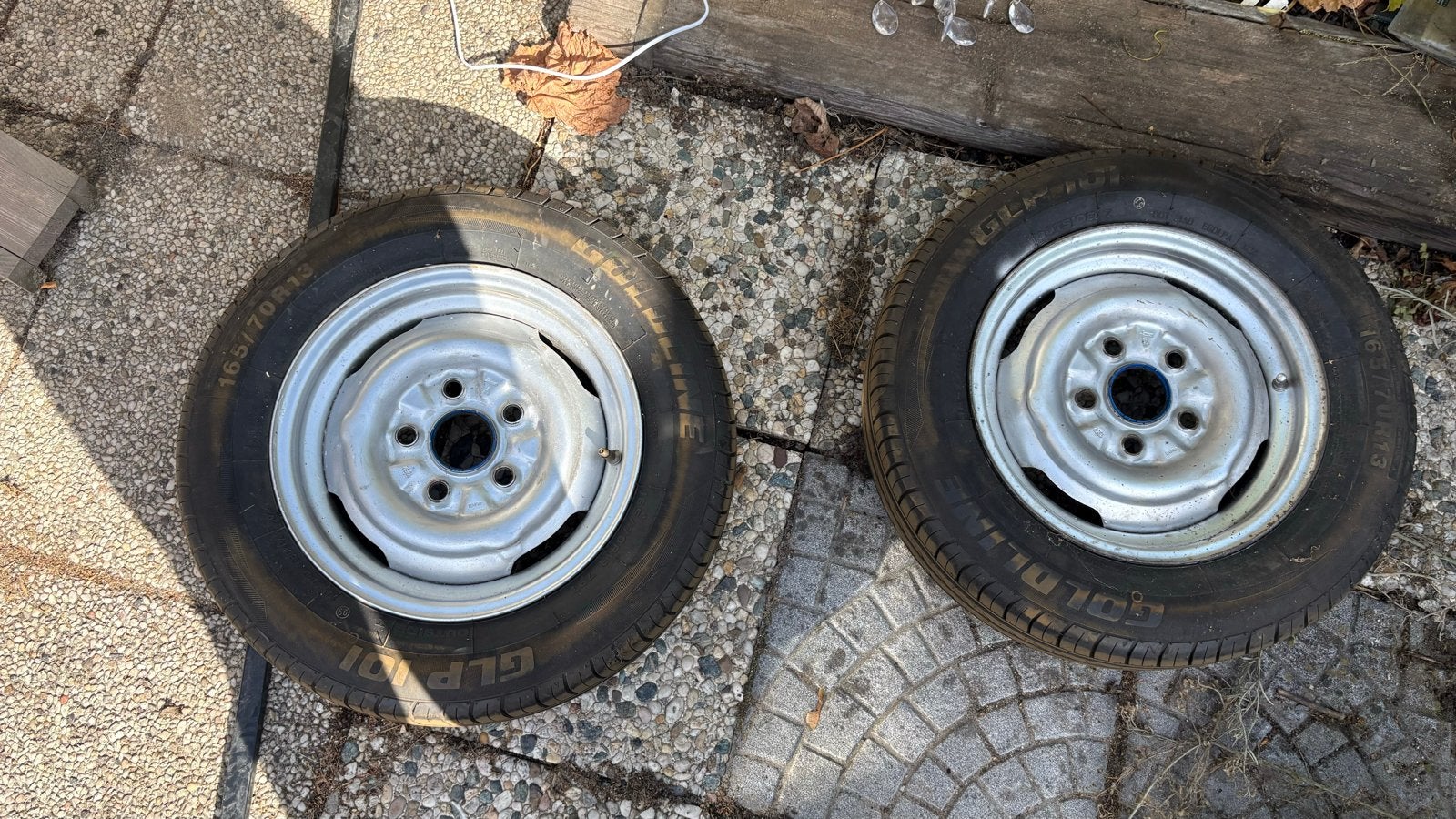 Velgen voor Kip Caravan 1970 - 165/70R13, Ophalen of Verzenden, Gebruikt