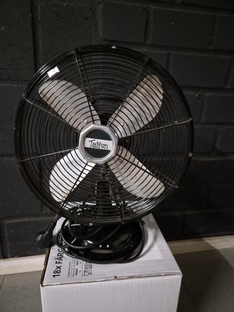 Retro ventilator bakeliet / staal Ikea, Ophalen, Huis en Inrichting