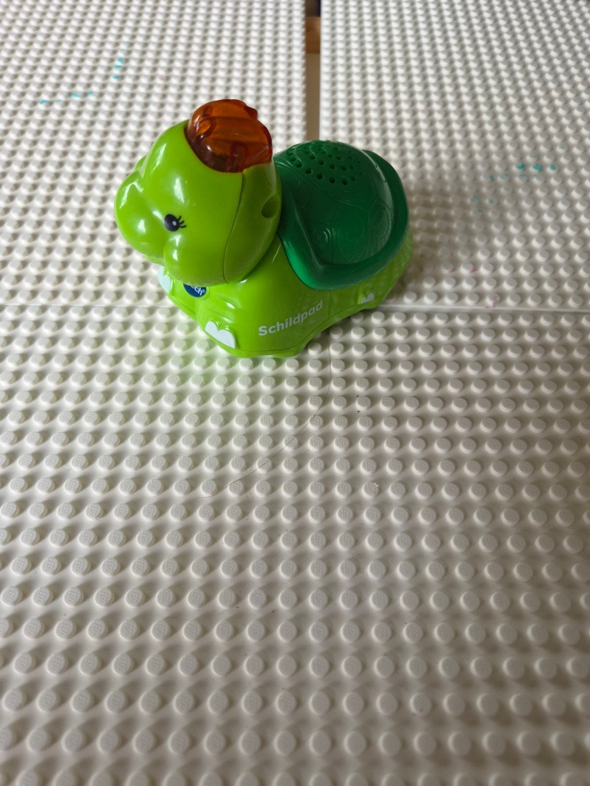 VTech zoef zoef Baby Schildpad met licht en geluid, Ophalen of Verzenden, Gebruikt, 0 tot 6 maanden
