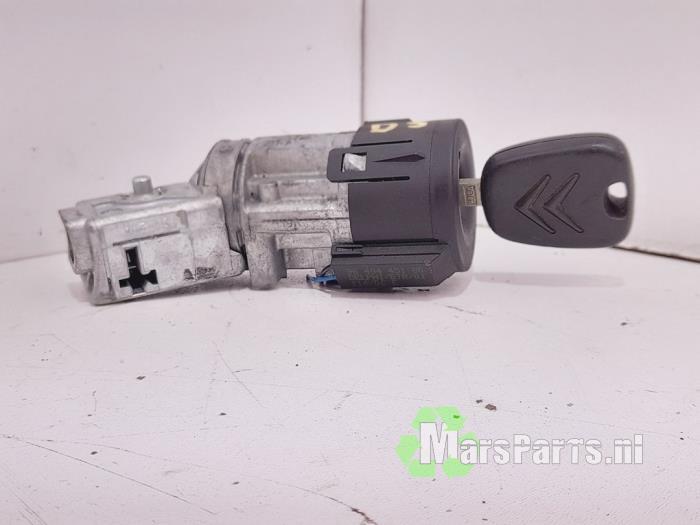 Kontaktslot + Sleutel van een Citroen DS3, Gebruikt, -, Ophalen of Verzenden, -