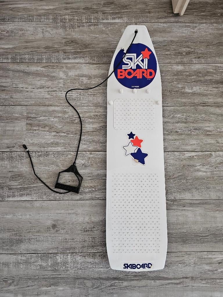 % Skiboard slee. Leuk voor tijdens wintersport ski board, Ophalen, Gebruikt, Kunststof
