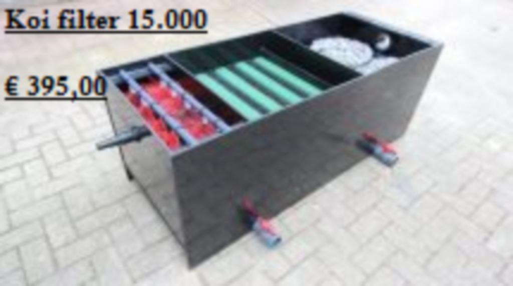 koi vijverfilters, Ophalen of Verzenden, Nieuw, Vijverfilter