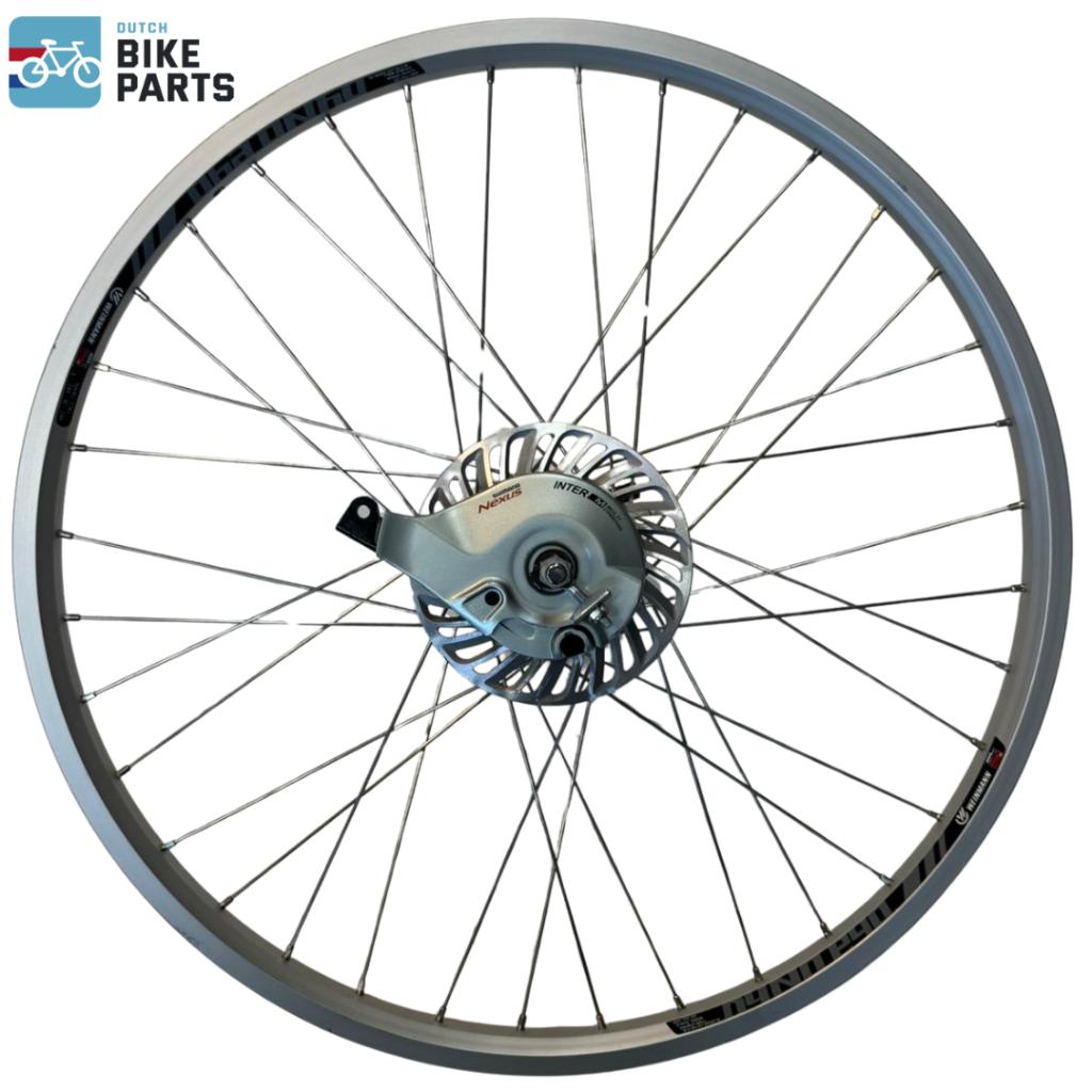 26 inch achterwiel Babboe bakfiets | SG-C3001-7R | Zilver, Wiel, Babboe, Babboe, Bakfiets