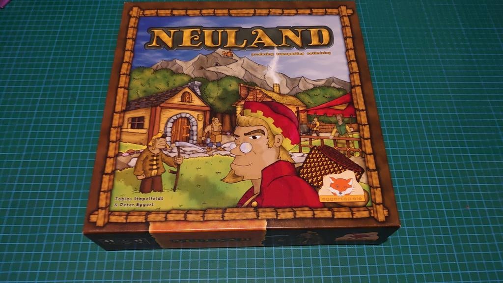 Neuland Bordspel - Strategisch en Uitdagend!, Ophalen of Verzenden, Zo goed als nieuw, Een of twee spelers, Eggertspiele