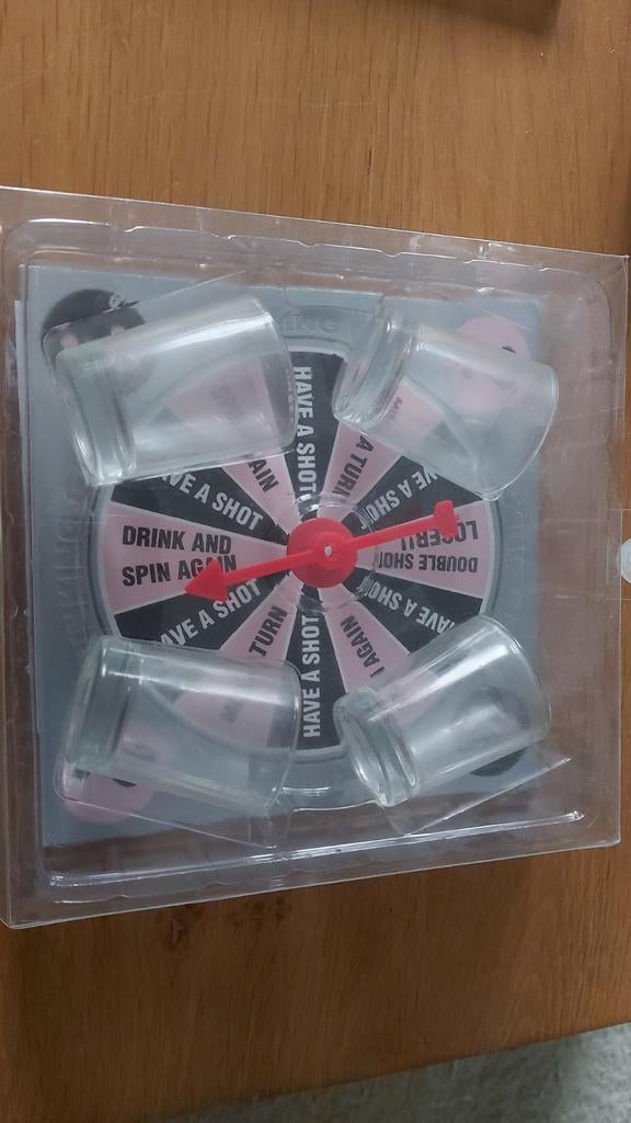 Shotjes Spel met Draaiwiel, Ophalen of Verzenden, Nieuw