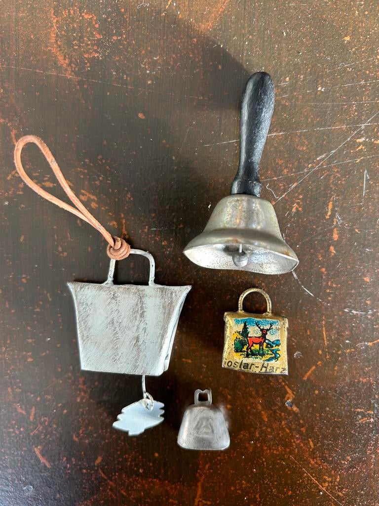 Set bijzondere miniatuur belletjes, Ophalen of Verzenden, Gebruikt, Overige typen