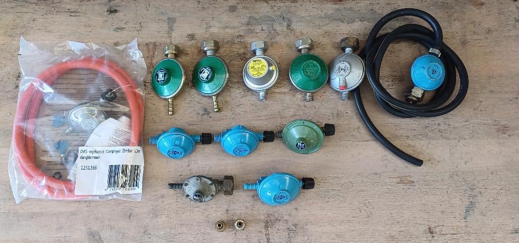 diverse gasdruk regelaars, Ophalen of Verzenden, Zo goed als nieuw