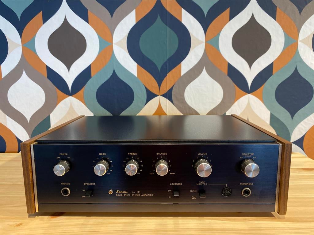 **VERKOCHT** Sansui AU-101 volledig gereviseerd, garantie, Contact@vintageaudiobreda.nl, Sansui, Zo goed als nieuw, Bosschendijk 193b, Oudenbosch
