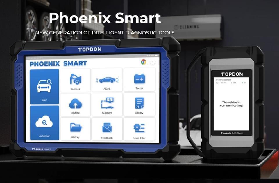 Topdon Phoenix Smart diagnose foutcode service reset tool, Ophalen of Verzenden