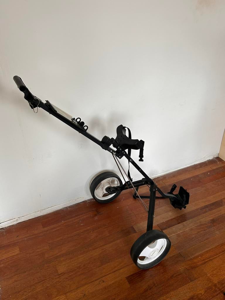 Golf trolley, Ophalen, Zo goed als nieuw, Golfkar