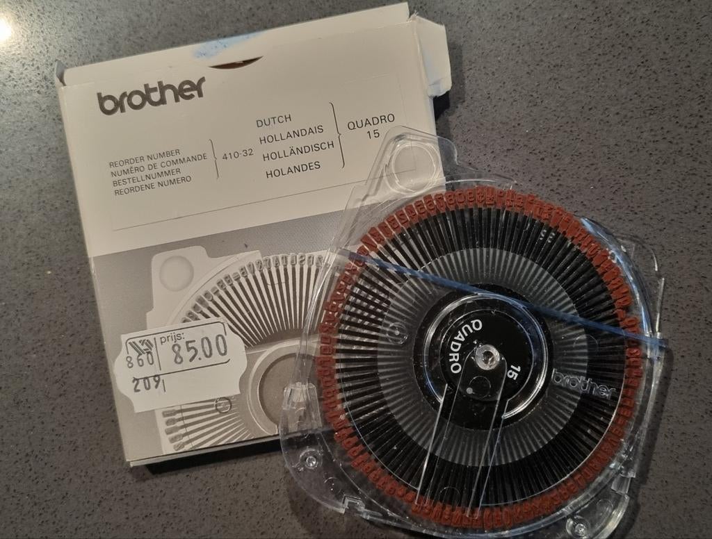 Brother type-machine onderdeel, Diversen, Typemachines, Ophalen