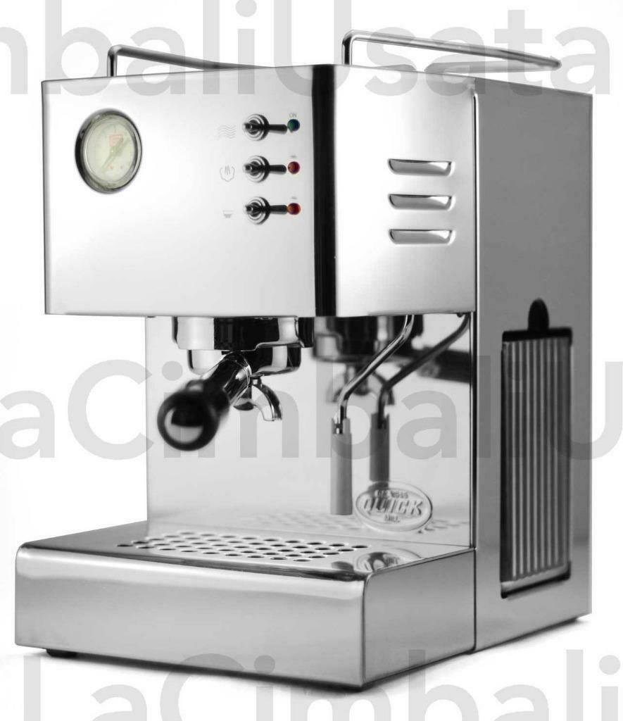 Quick Mill 3004 RVS Hoogglans Dubbel Thermoblock  *24M Gar*, Witgoed en Apparatuur, Espresso apparaat, 10 kopjes of meer, Ophalen of Verzenden