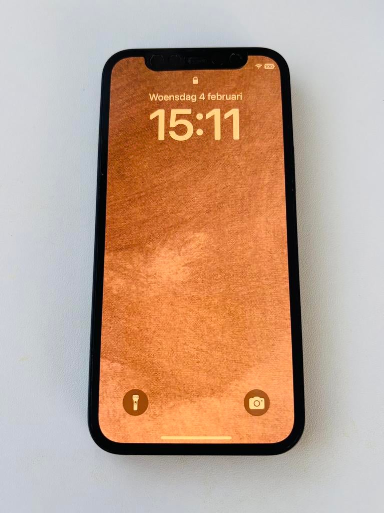 iPhone 12 mini 64GB Zwart – Zeer nette staat – Compleet, Telecommunicatie, Mobiele telefoons | Apple iPhone, Gebruikt, 75 %, IPhone 12 Mini