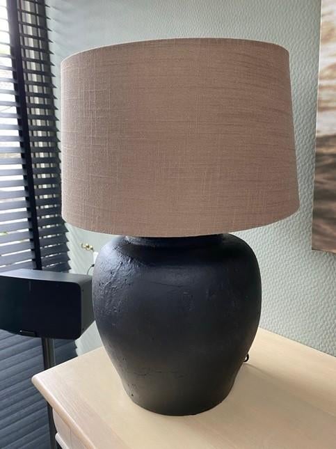 Nieuwe lampenkap, Huis en Inrichting, Lampen | Lampenkappen, Landelijk, Stoer en Sober, Bruin, Rond, Nieuw