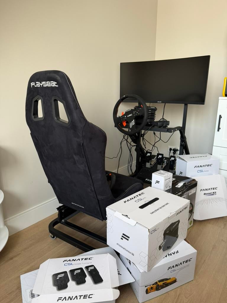 Fanatec Gaming Setup, Ophalen, Zo goed als nieuw
