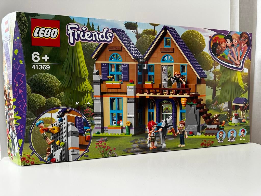 Lego Friends Mia's Huis 41369, Ophalen of Verzenden, Zo goed als nieuw, Complete set, Lego