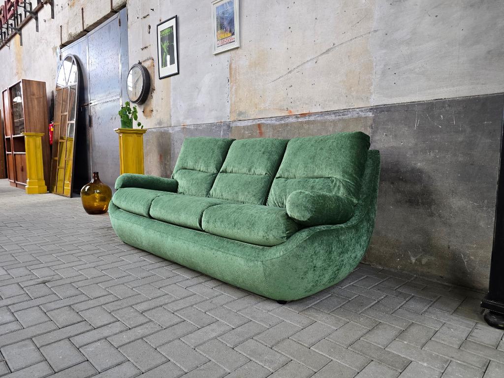 Nieuw! Retro Design 3-Zits Bank Excelsior | Vintage Sofa, Huis en Inrichting, Gebruikt, 100 tot 125 cm, Hout, Driepersoons